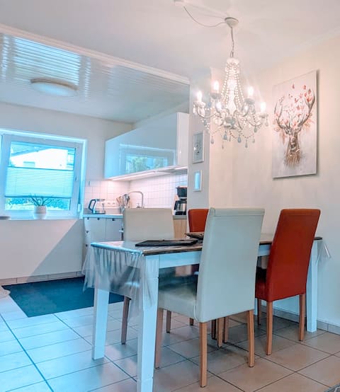 Vacation home with terrace and fenced garden