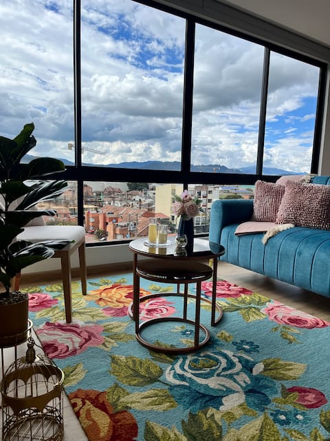 Popular Airbnb listing: Luxurious apartment in Chia, 3 bedrooms, 3 beds, 4 bathrooms in Chía