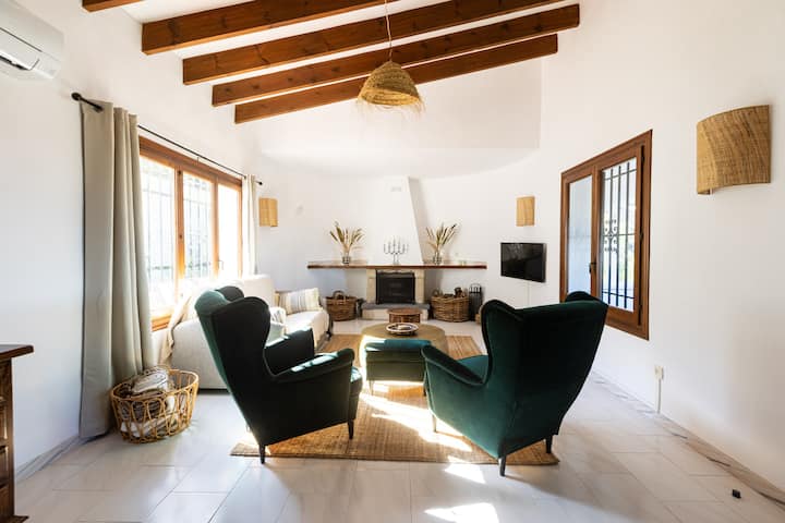 Villa Avec Vue Sur La Mer Et Piscine Chauffée - Oliva