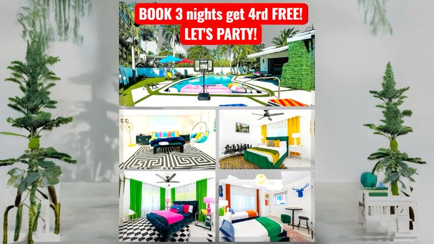 Girls trips, bachelorettes, family gatherings!