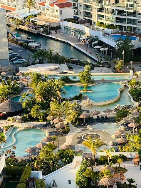 Ocean Village high floor luxury modern apartment.