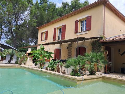 House in Provence, in the Mont Ventoux Park.