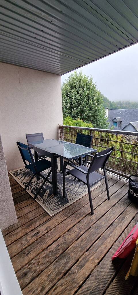4-person apartment 300m from the center