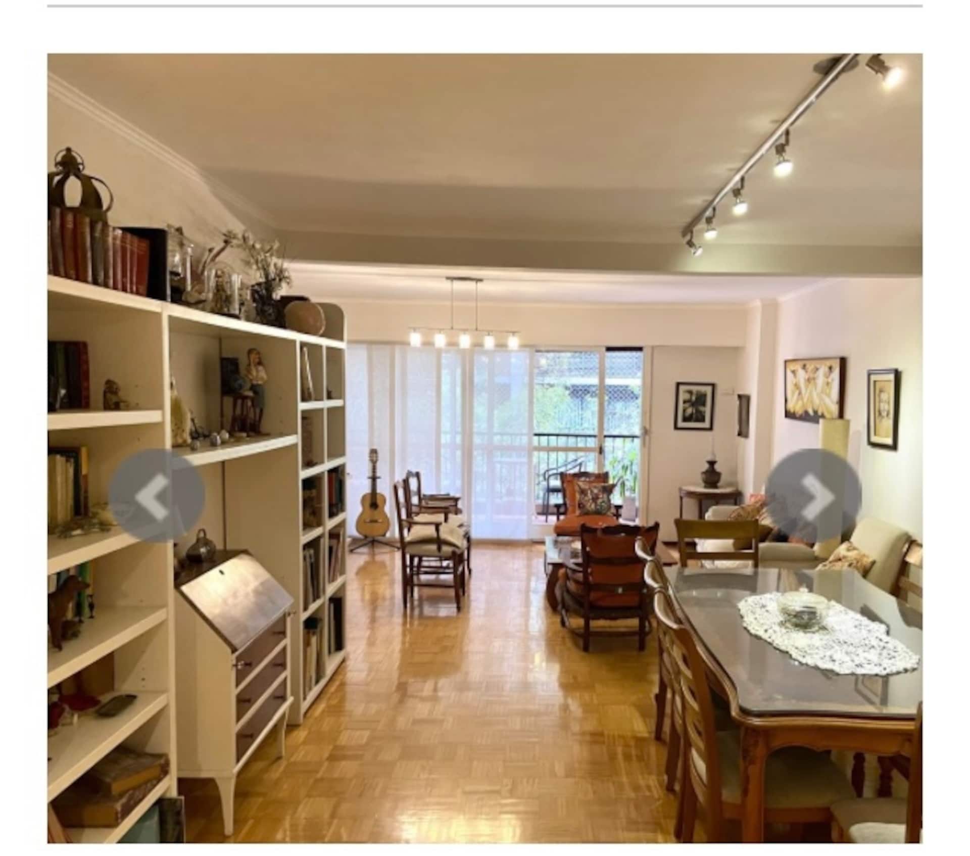 Quarto privativo em apartamento (mulheres apenas) em Recoleta