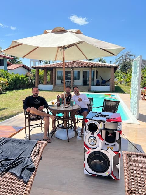Casa Pé na Areia, Itaparica Island