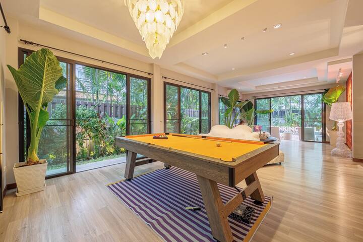 曼谷 波光 橘色海 X7 THiNkIing villa 五卧 gallery image 5