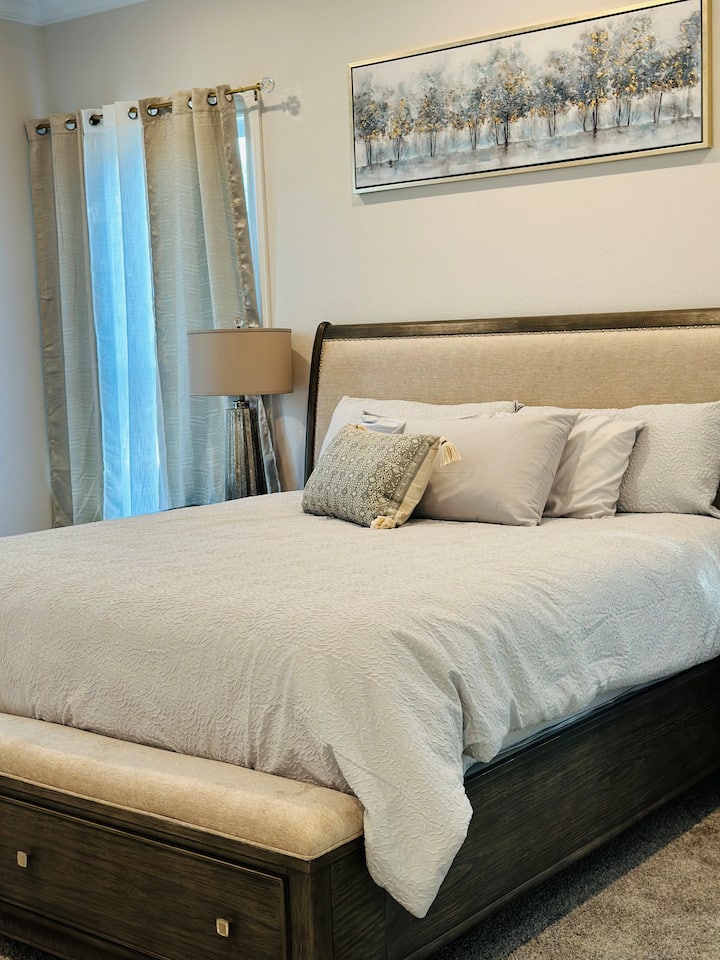 Спалня Máster, двойно легло king size с главна баня и килер 