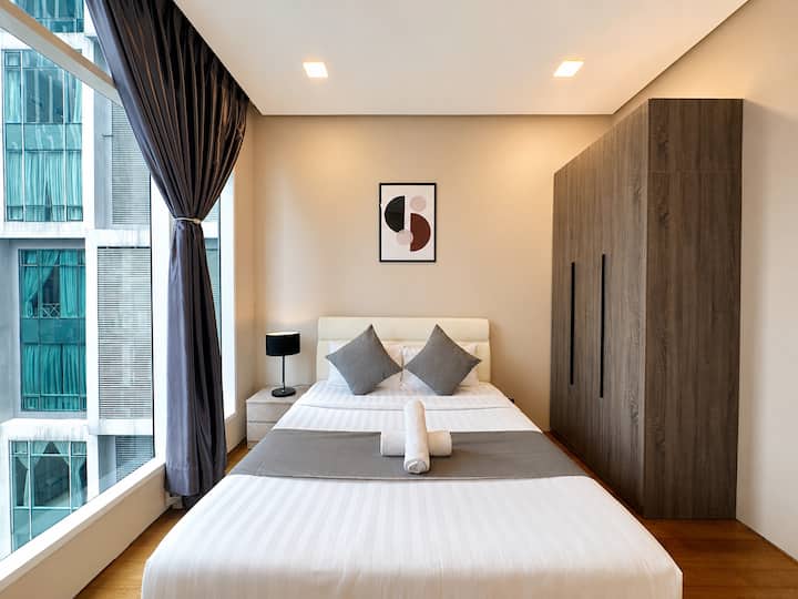 3 Min To Klcc, 3 Bedroom [Free Parking] @Wakely - Kuala Lumpur