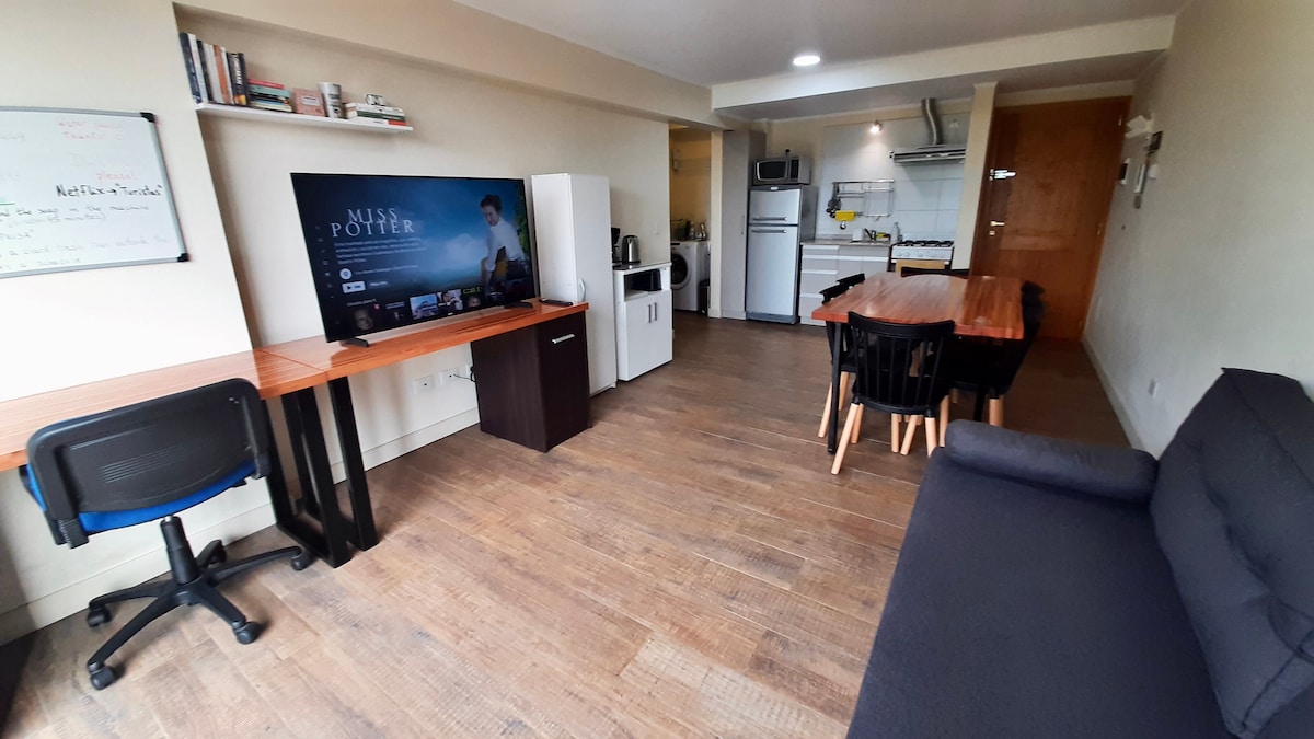 Popular Airbnb listing: Bright and comfortable apartment in a central area in Río Negro
