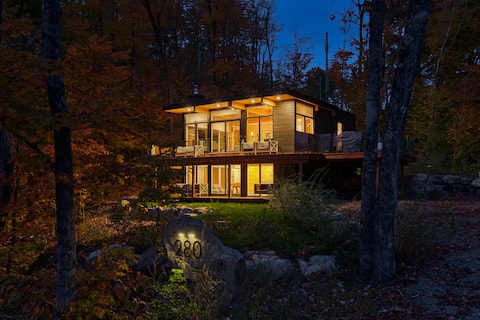 Chalet Le Versant: Luxury and the outdoors in Saint-Donat