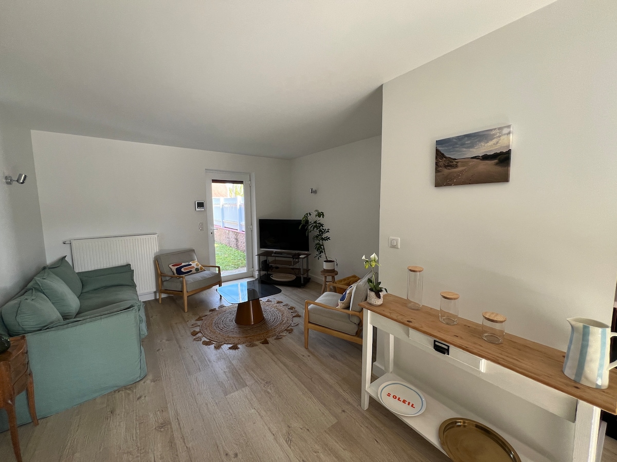 Popular Airbnb listing: Cozy villa near the sea in Cucq