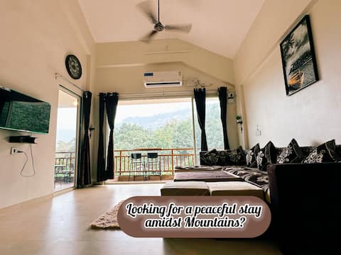 Mountainview Paradise. Cozy 1bhk amidst mountains.