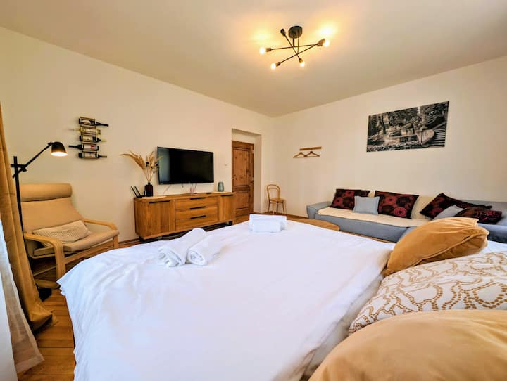 Apartmán S Výhledem Do Zahrady - Český Krumlov