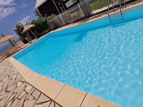Lilie rental in the south of Reunion with heated jacuzzi