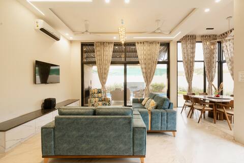 4-BR Pool Villa Serene II By Aaramghar Stays