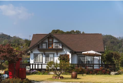 Sobaeksan Flower Tea. Farm Stay