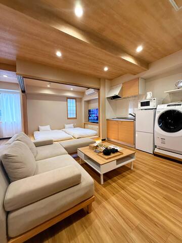 东京上野楽遊民宿/地铁站步行3分钟/上野商圈步行5分/3间卧室套房/浅草东京站银座新宿电车直达 gallery image 2