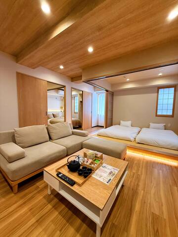 东京楽遊上野民宿/地铁站步行3分钟/上野商圈步行5分/3间卧室套房/浅草东京站银座新宿电车直达 gallery image 4