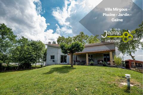 Villa Mirgous – Pool – Garden – Quiet