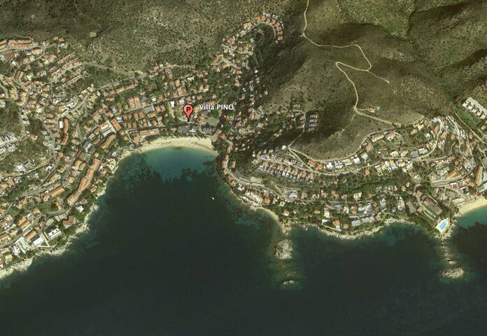 Nouveau 200m2 Villa Pino Canyelles Rosas parking gallery image 5