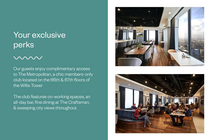 The Cornerstone – Designer 4BR Flat in Bucktown/WP gallery image 3