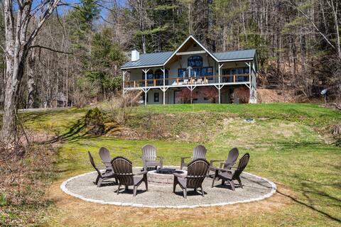 Maple Brook Chalet w/ Indoor Hot Tub, Firepit, EV