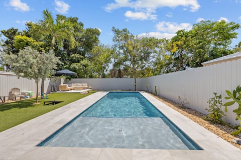 The Oasis Yard |Pool|Jets|Game Room|BBQ|Relaxing