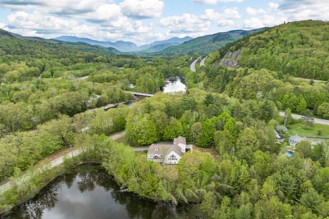 Ultimate 9 BD: Game Rm, Theater, Fire pits, River!