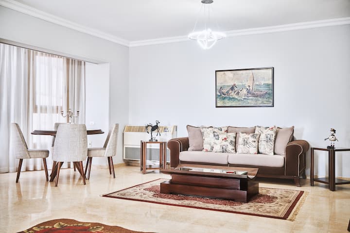 Nile Sunset View | Spacious 2br + Sofa Room - Egitto