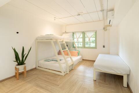 Loft Green Bangkok Friends or Family Room (Max 4)