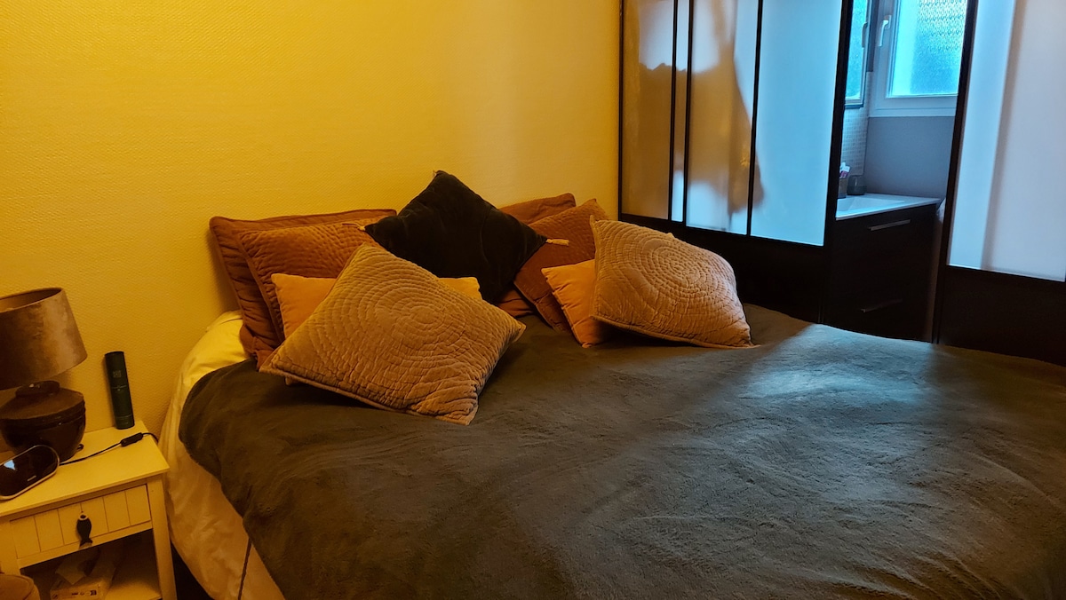 Popular Airbnb listing: Apt quiet with private yard in Pessac