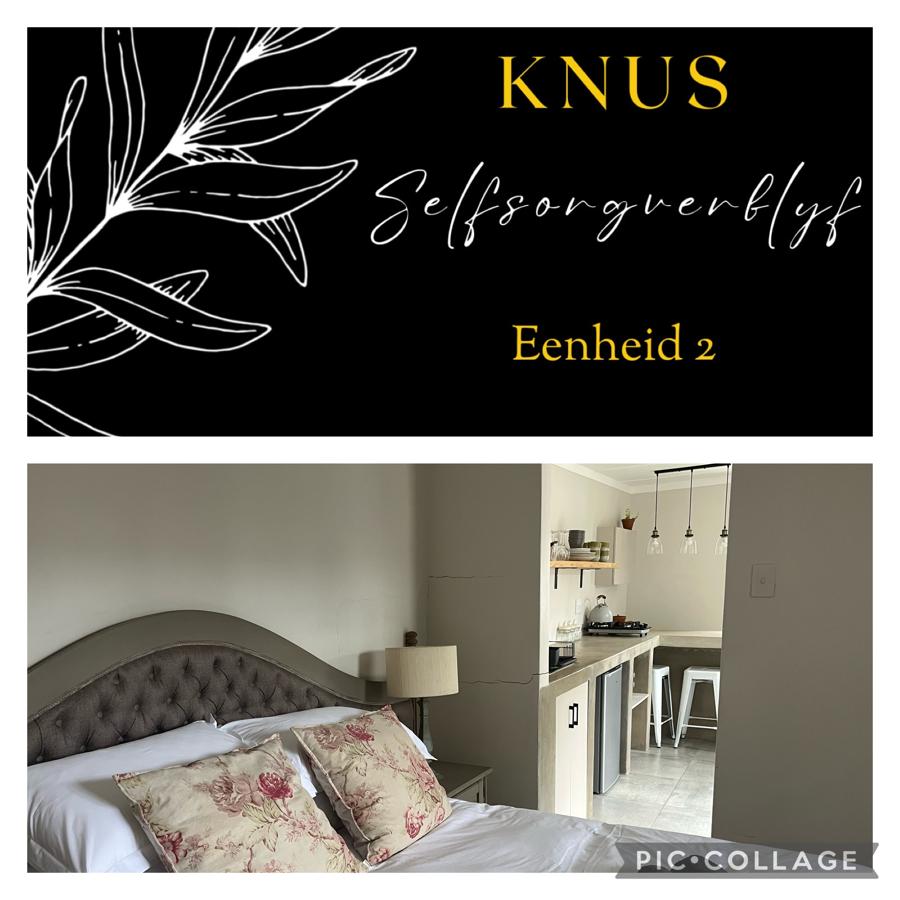 A spacious sleeping area features a comfortable bed adorned with floral-patterned pillows. In the background, an open kitchen area with bar seating is visible, equipped with essential appliances for cooking. Natural light brightens the space from a nearby window.