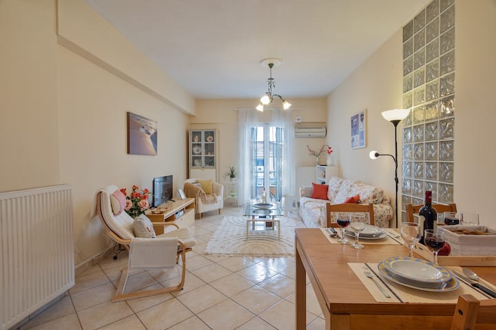 Near Airport/town/bus,ac,washing Machine,fast Wifi - Korfu