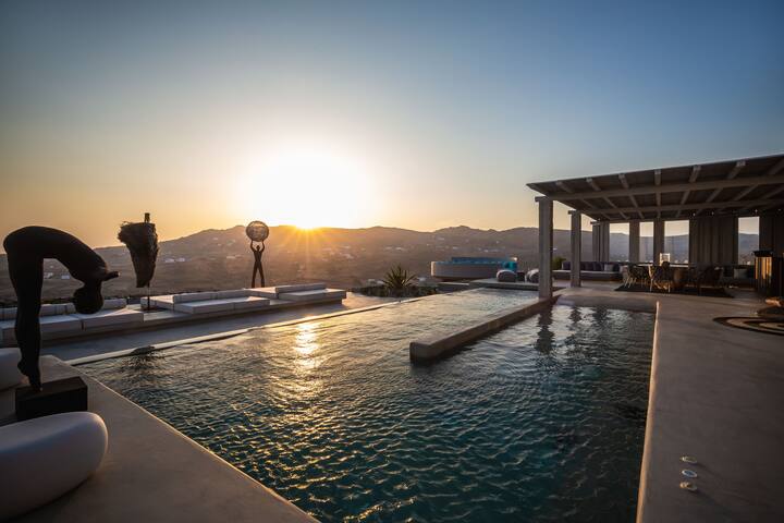Serenity Sky – Luxury Villa – Sunset -Private Pool