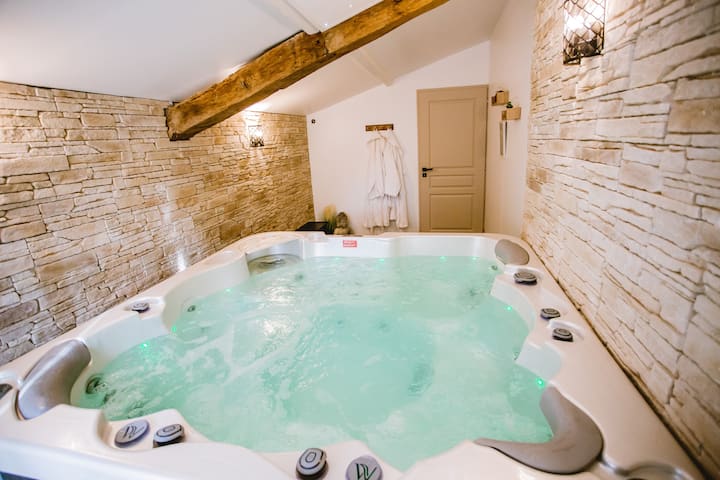 Gîte Ô Tilleul Enchanté & Spa Privatif Intérieur - Bergerac