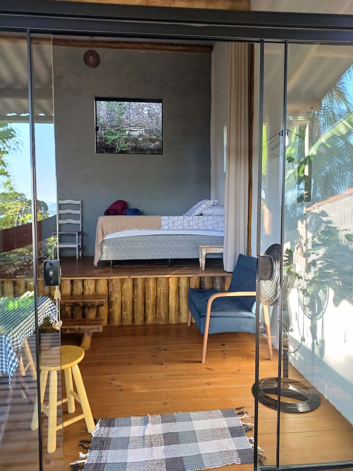 Chalé Com Vista Paradisíaca - Ubatuba
