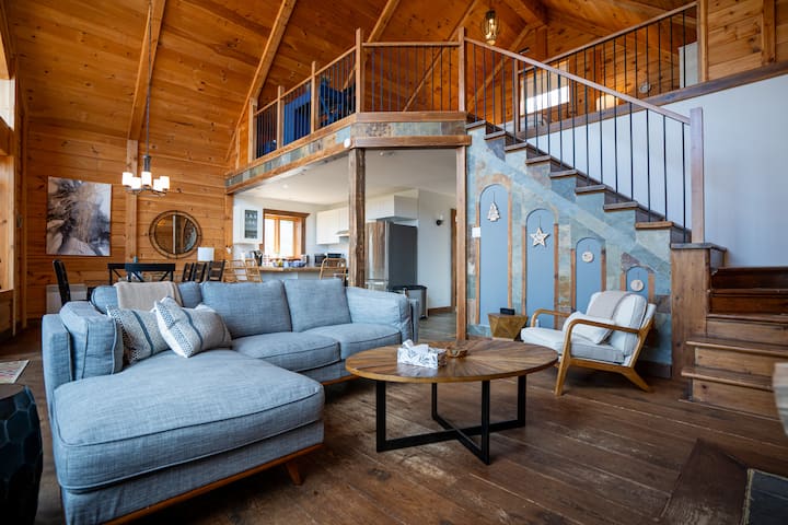 Chalet Tremblant • Spa, Foyer Et Vue Sur La Forêt - Laurentides