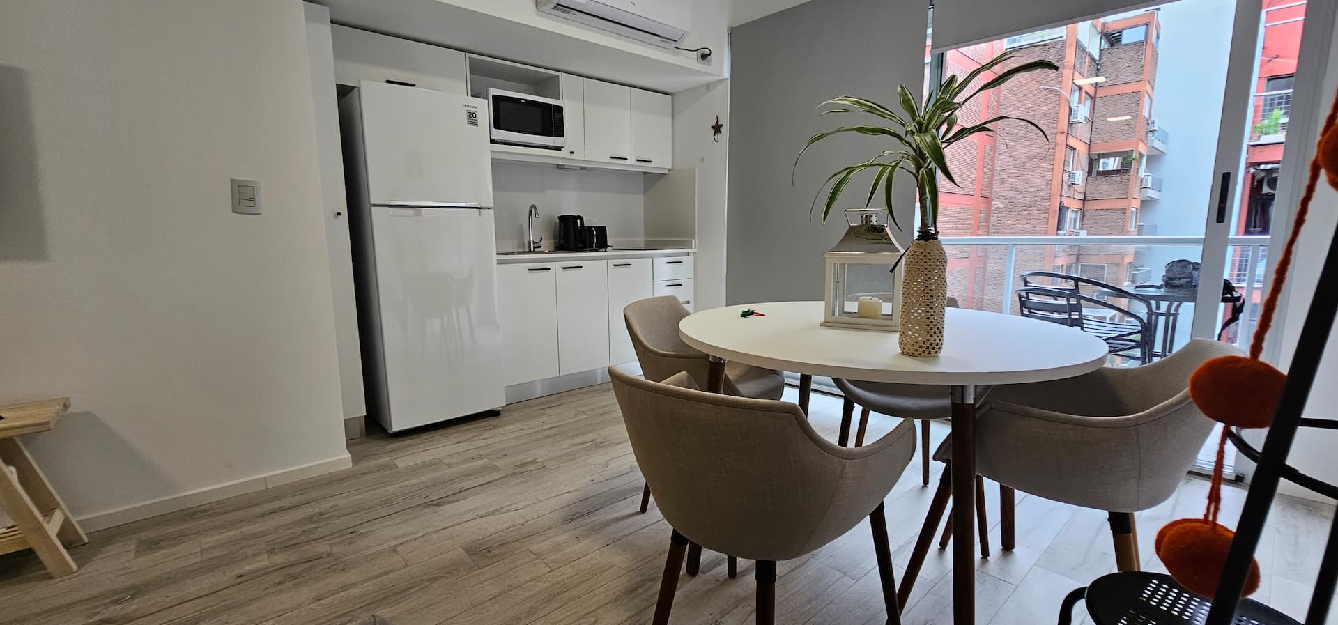 Studio apartment in Belgrano for 2–3 people
