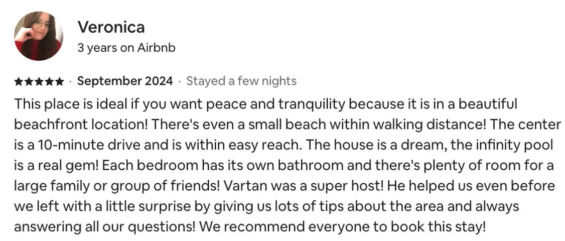 Private Cliffside Villa, 150 meters from the beach gallery image 5