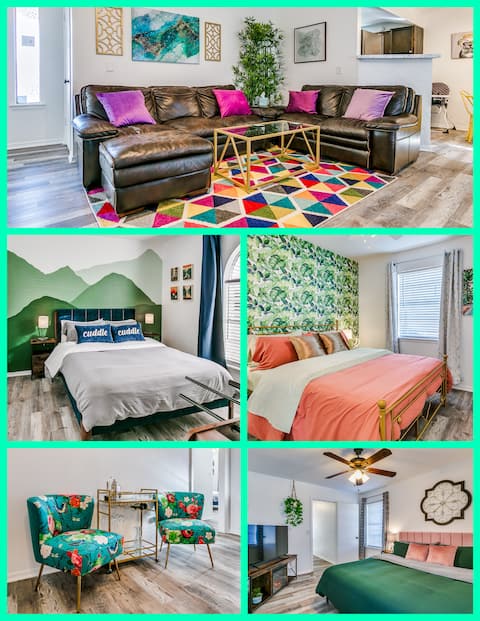 20 mins to downtown OKC, airport, and OU stadium!