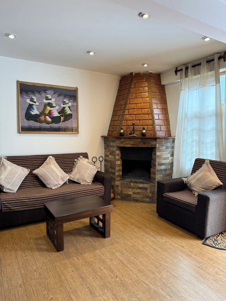 Bungalow Familiar Full Equipado Con Chimenea - Huaraz