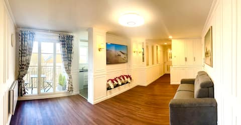 Top performing Airbnb: Luxurious apartment, super central, 1 minute from RER-A in Seine Et Marne