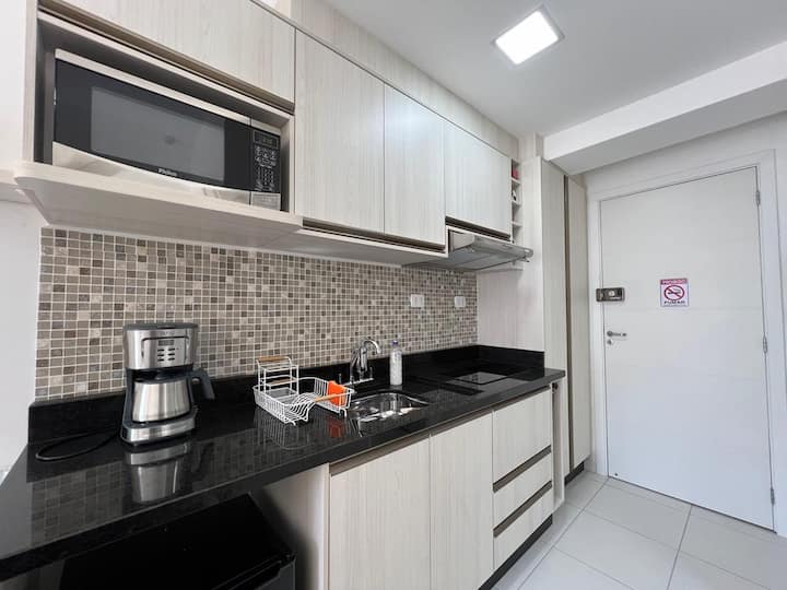 Studio 805 Moderno Completo No Centro-living Smart - Curitiba