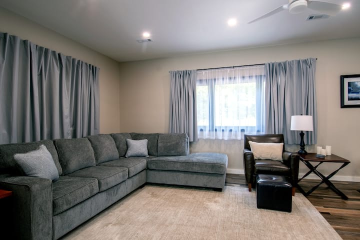 Chaise lounge sleep sofa (queen).