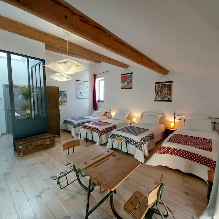 Chambre 4 litsChambre 4 lits