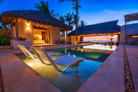 Luxury Beach Front Villa In Punta de Mita
