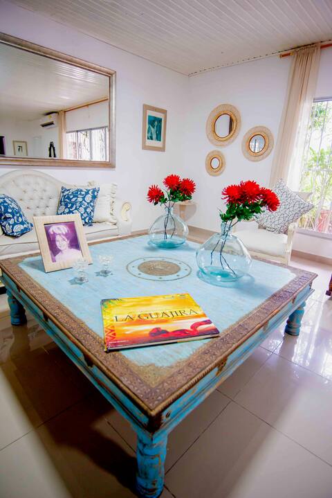 Large house, A/C in all rooms, Wi-Fi for groups.