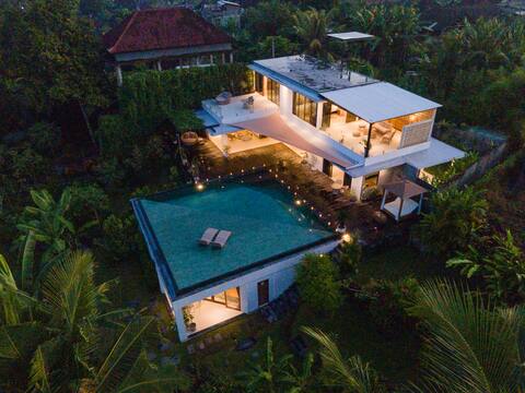 4BR with Pool UBUD Jungle River Side Villa by OXO