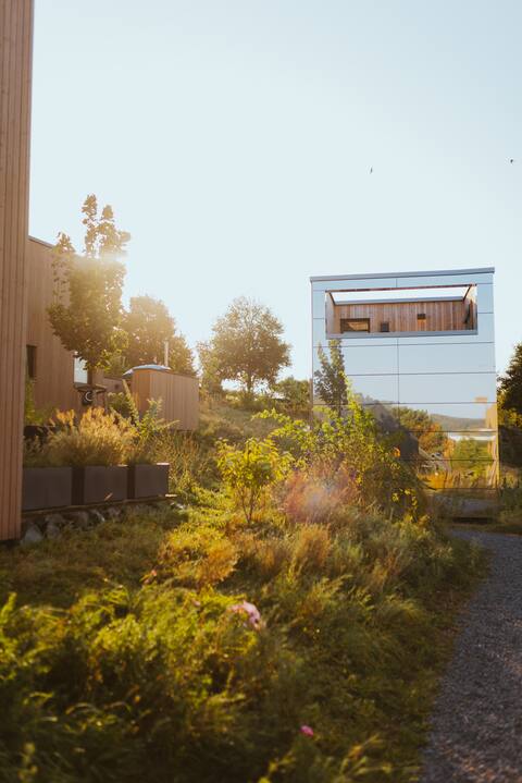 Tiny House 2, Dachterrasse + HotTub
