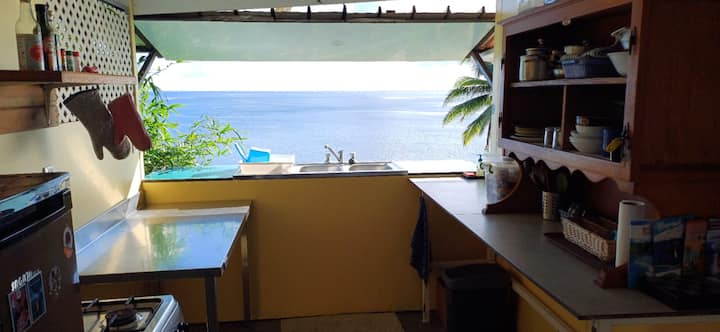 Chambre Privée • Vue Mer & Baleines - French Polynesia